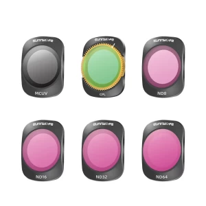 Фильтры для DJI Osmo Pocket 3 6mix (MCUV/CPL/ND8/ND16/ND32/ND64)