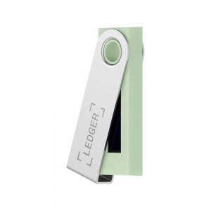 Аппаратный криптокошелек Ledger Nano S, нефритово-зеленый