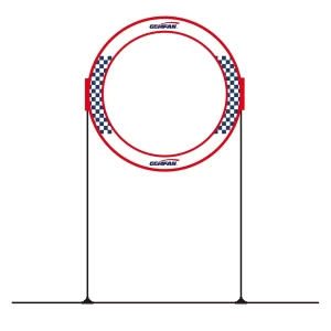 Гоночные ворота Gemfan Circle - 78 см с основанием