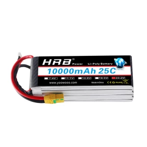Аккумулятор Li-Po HRB 6s 10000мАч TX60 50c
