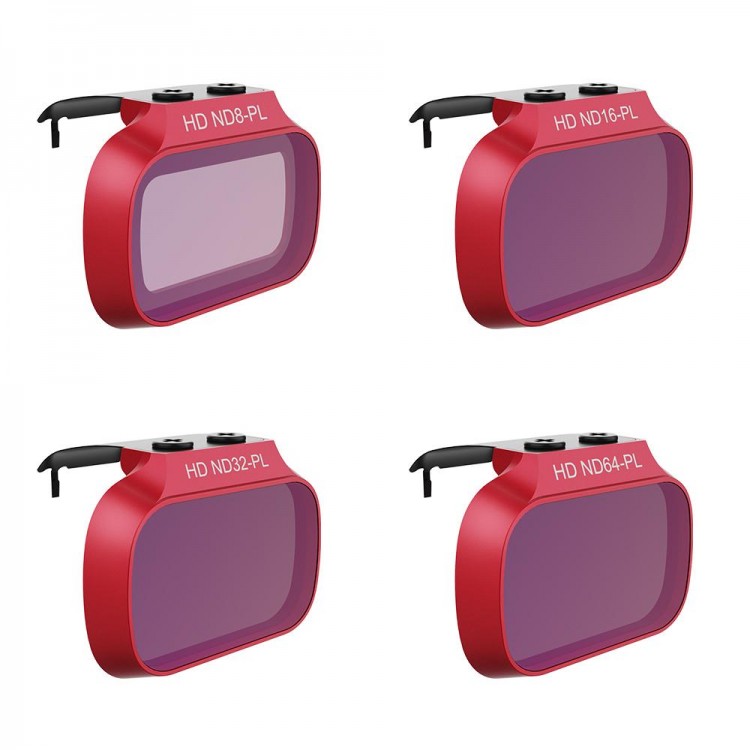 Набор оптических фильтров PGYTECH Mavic Mini Filtr ND-PL SET (Pro) (ND8-PL ND16-PL ND32-PL ND64-PL) P-12A-020