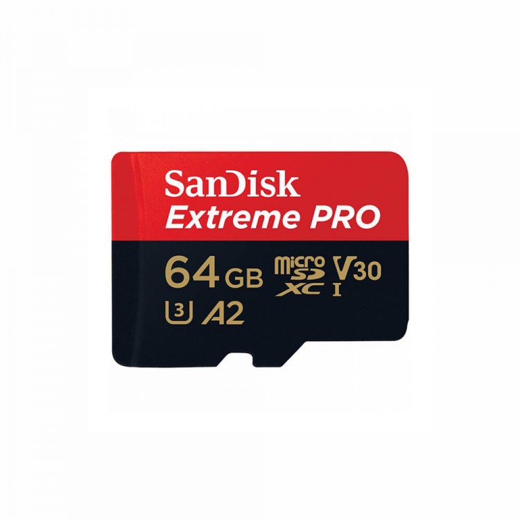 Карта памяти Sandisk Extreme PRO microSDXC 64гб