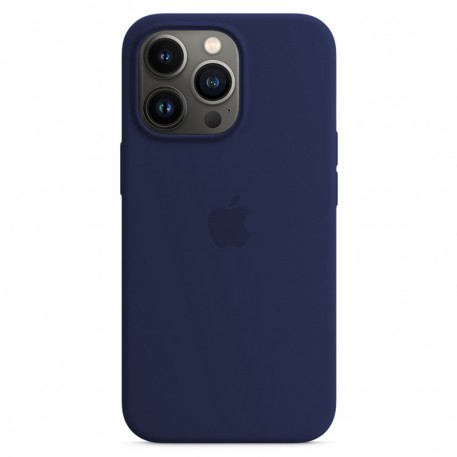 Чехол накладка iPhone 13 Pro Silicone Case with Magsafe Navy Blue