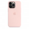Чехол накладка iPhone 13 Pro Silicone Case with Magsafe Chalk Pink