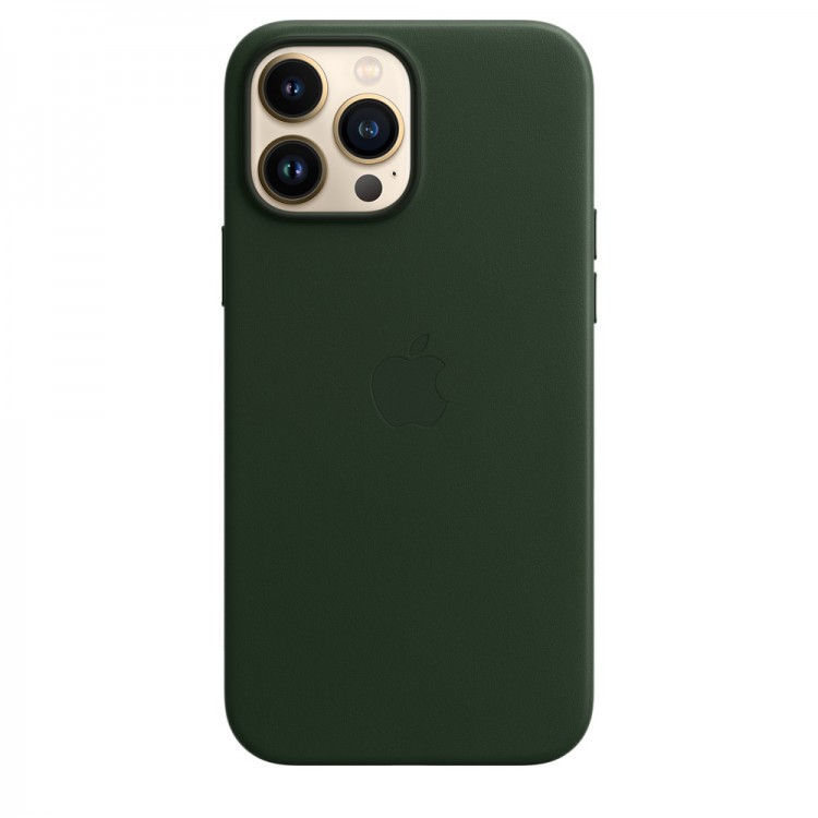 Чехол накладка iPhone 13 Pro Silicone Case with Magsafe Clover