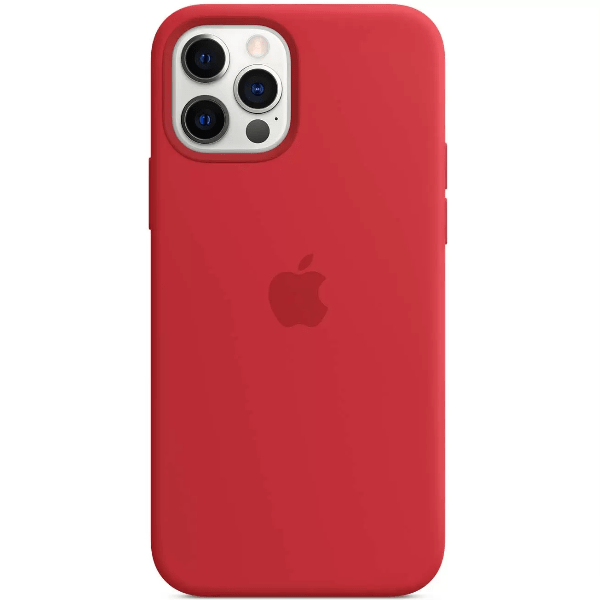 Чехол накладка iPhone 13 Pro Max Silicone Case with Magsafe Red