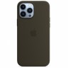 Чехол для iPhone 13 Pro Silicone Case оливковый